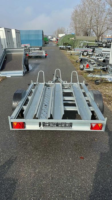 Remorcă basculabilă ATV – MOTO 750kg nouă REPO carte RAR