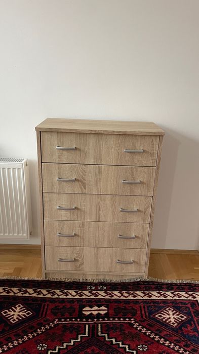 Comodă 5 sertare Jysk 103x70x34 cm