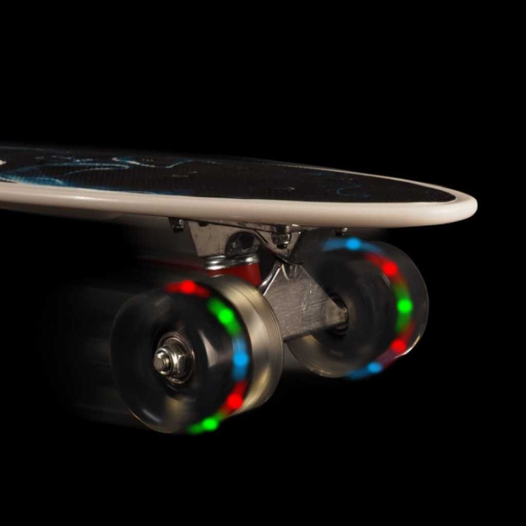 ТОП! Скейтборд пениборд със светещи колела.