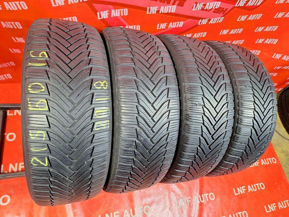 Anvelope de IARNA - 215/60/16 - Michelin Alpin 6 - 6 MM - DOT 2018 !