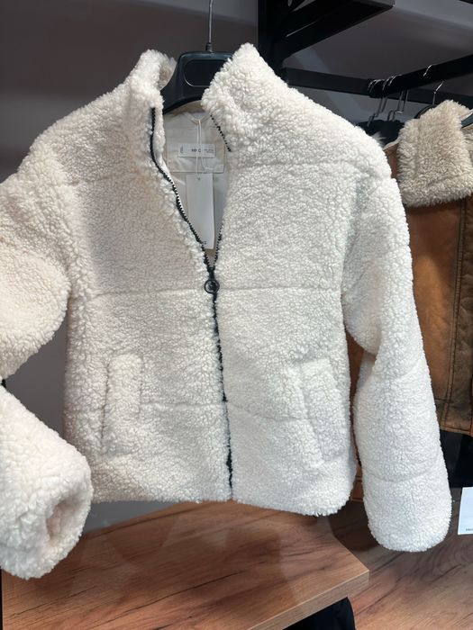 MANGO Уникално дамско  яке Teddy