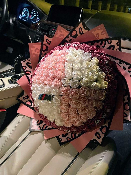 Buchete de Trandafiri din Sapun cu Stitch