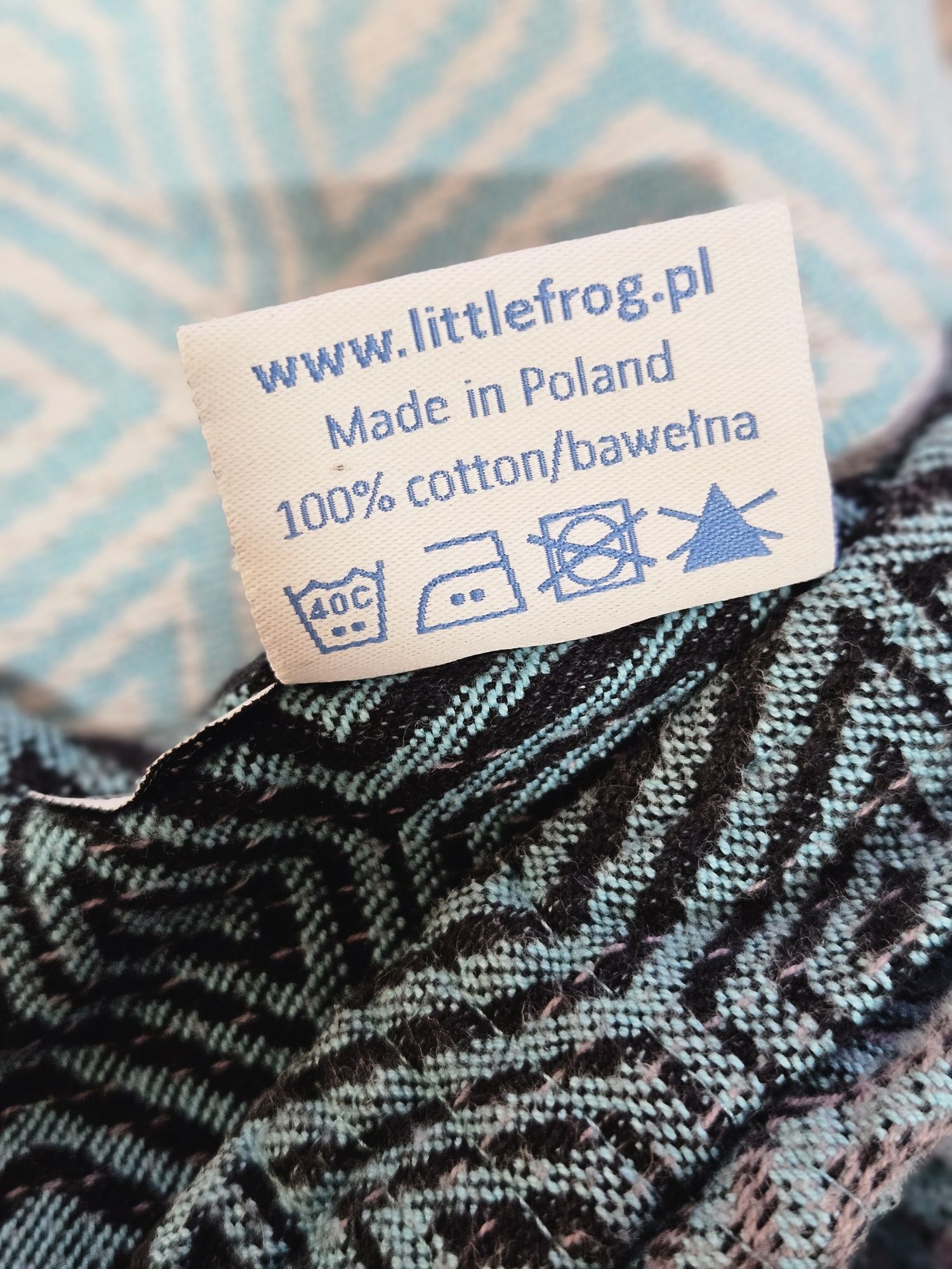 Ринг слинг - Little Frog Cloudy Cube Ring Sling