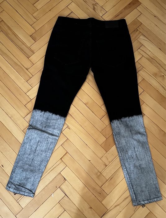 Ashes to dust denim black 32 slim zara yeezy travis jack jones дънки
