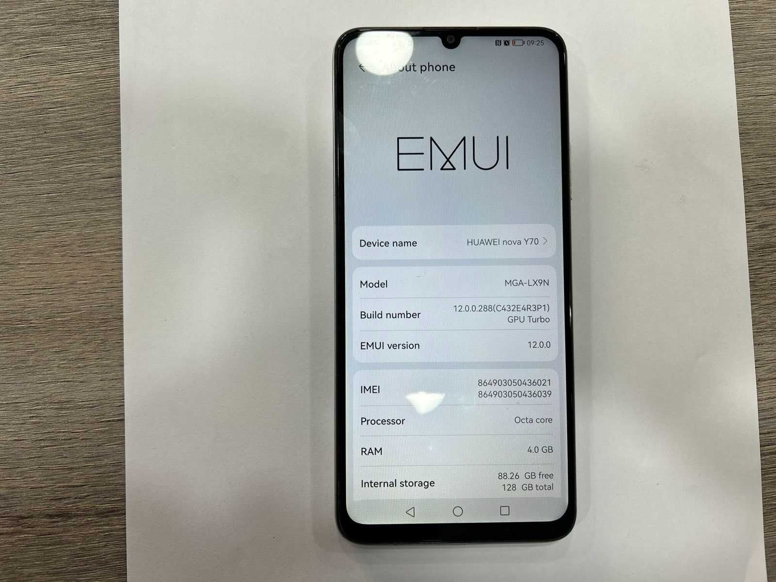 Продава се Huawei Nova Y70 – в много добро състояние!