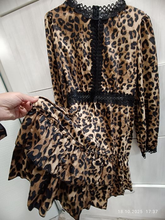 Дамска тигрова рокля Л
