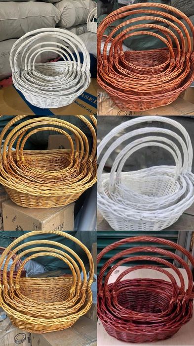 Корзины плетенные от 1500тг шт