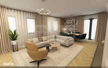 Casă modernă 3 dormitoare + terasă 25 mp | 500 mp teren