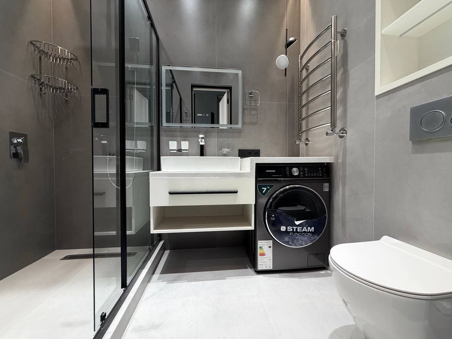 Skyline Продается 2 комнатная квартира ремонт Пос-во России Мирабад