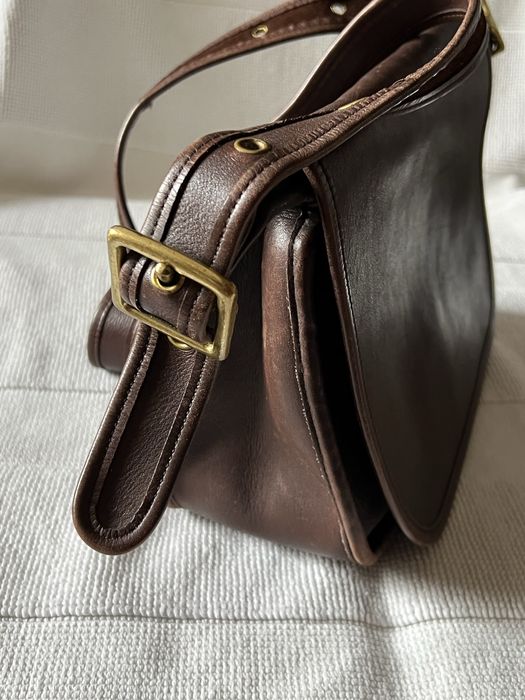 COACH оригинална кожена чанта