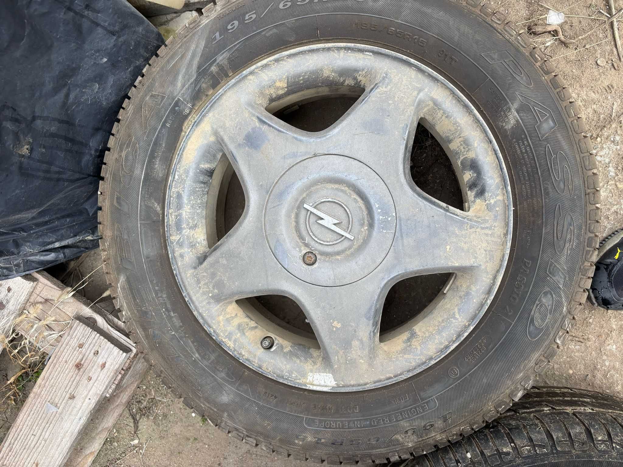 Jante roti anvelope opel vw 4x100 195 65 15 dot 2019 vara