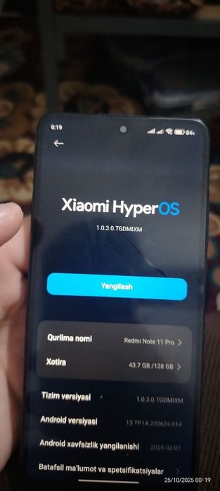 Redmi bot 11 pro