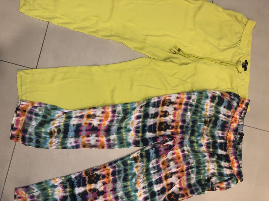 Set pantaloni lejeri Zara&HM, noi, mar. M