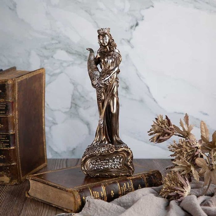 Визитник Фортуна Статуетка с Моливник  или Статуетка 20см