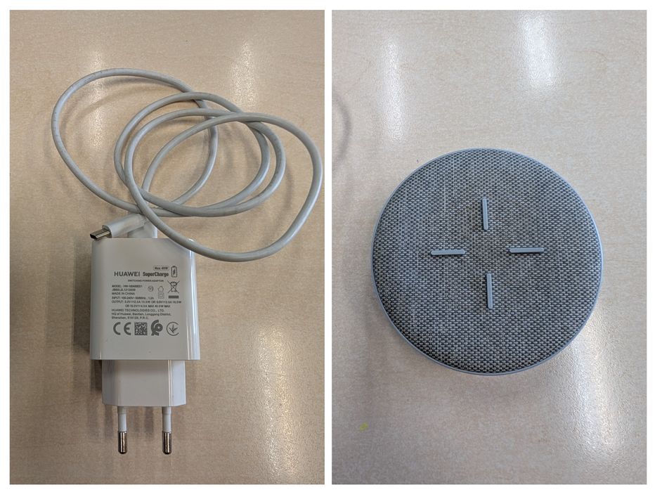 Încărcător original Huawei Supercharge 40W + wireless charger CP61 27W