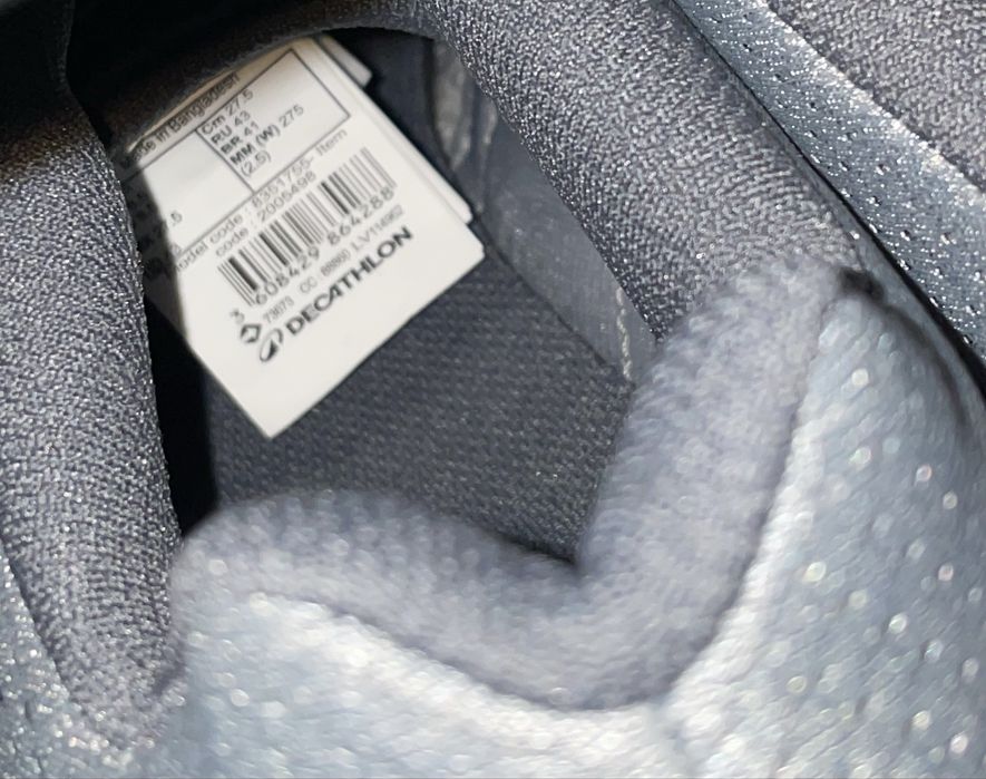 adidasi decathlon marimea 43 (recomand maxim daca purtati 42 ca si fit