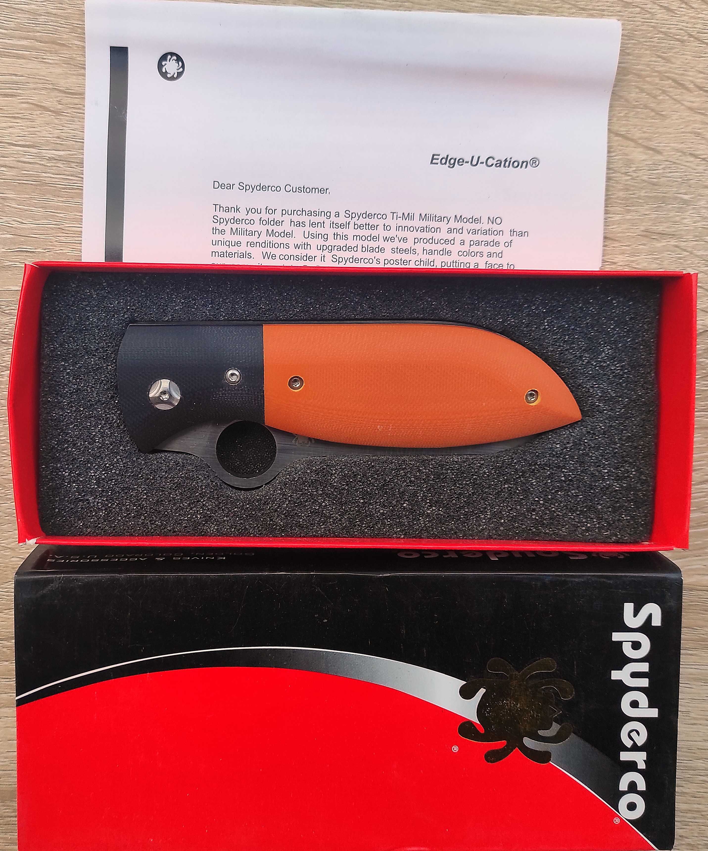 Сгъваем нож Spyderco C184 FireFly