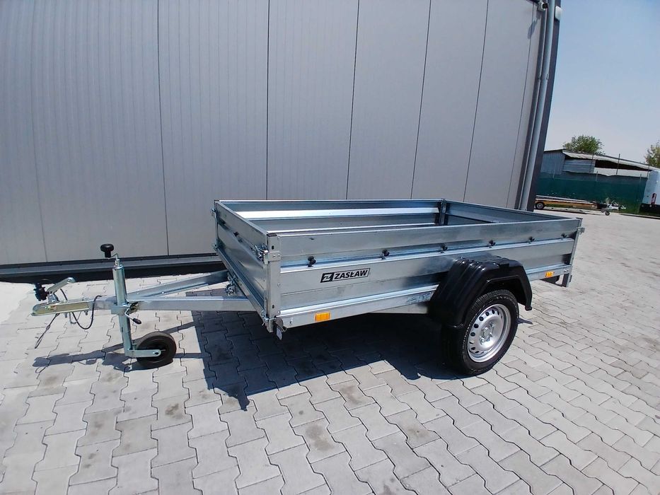 Remorcă basculabila 750kg - ZASLAW 235SU - 2.3 x 1.32 m