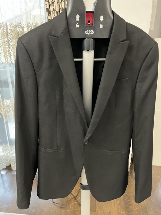 Sacou Zara barbati negru marimea 50