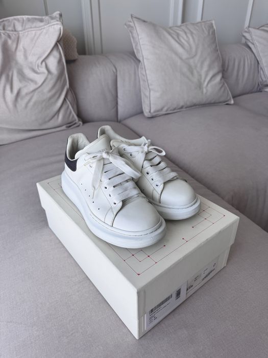 Alexander McQueen white oversized sneakers