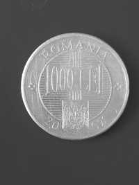 Moneda de 1000 lei din anul 2002.