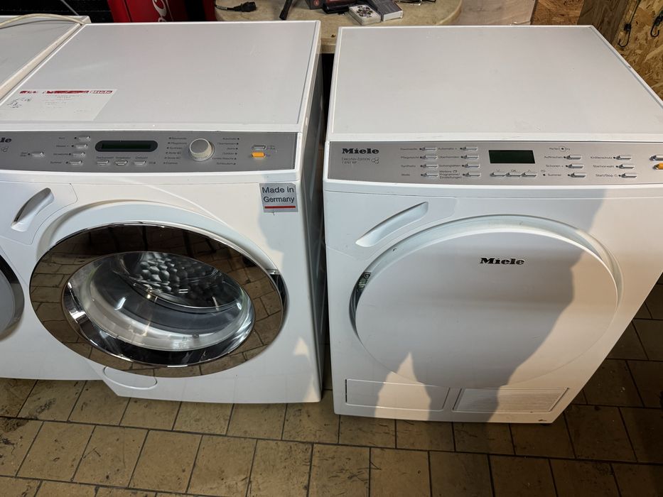 Vand masina spalat Miele si uscator Miele