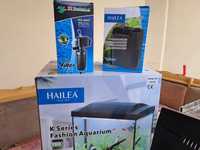 Продавам аквариум HAILEA K-30 30L оборудван