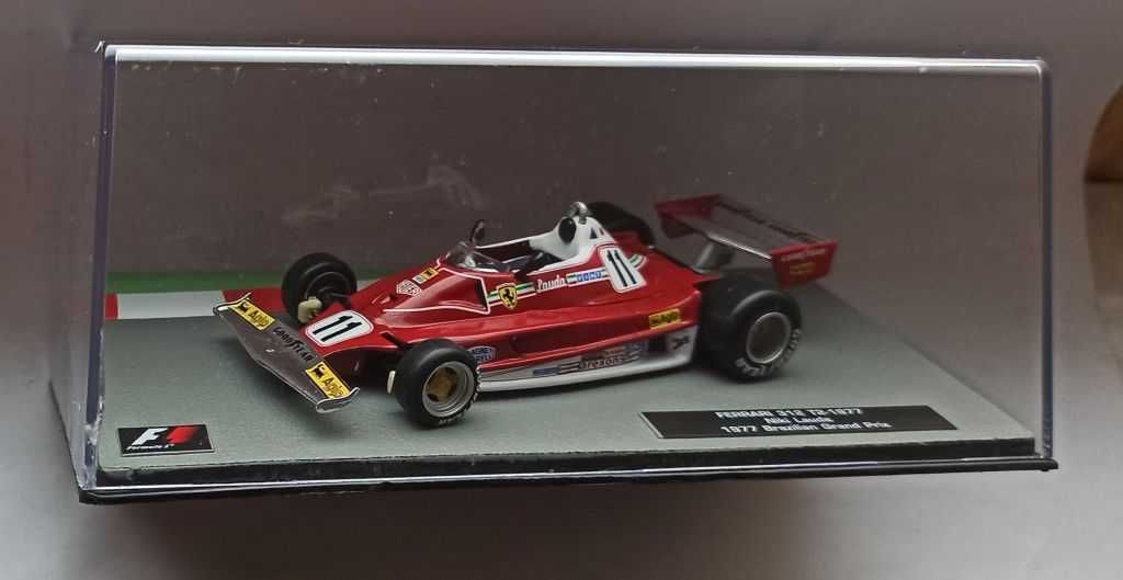 Macheta Ferrari 312 T2 campion Formula 1 1977 Lauda - Altaya 1/43 F1