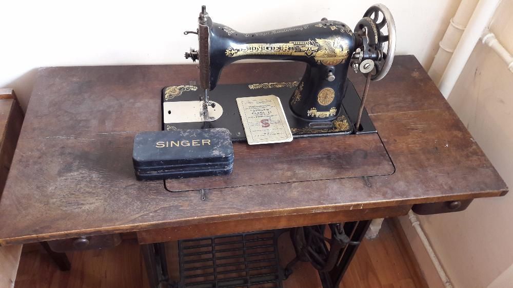 Masina de cusut Singer 1929 perfect functionala, de colectie