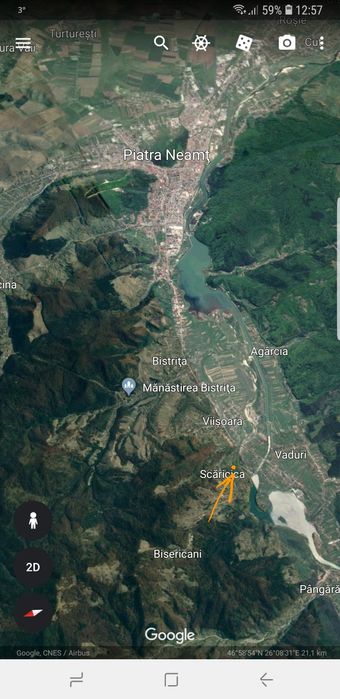 teren loturi pamant Piatra Neamt Scaricica Bisericani 16E/m2