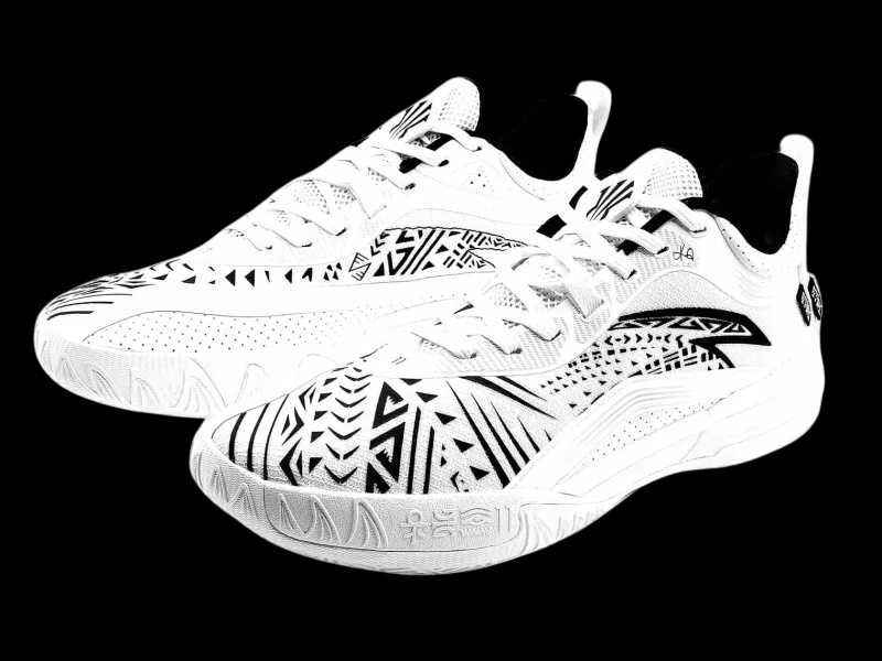 Adidasi barbati ANTA KAI 1 TEAM Men's Basketball Shoe - White