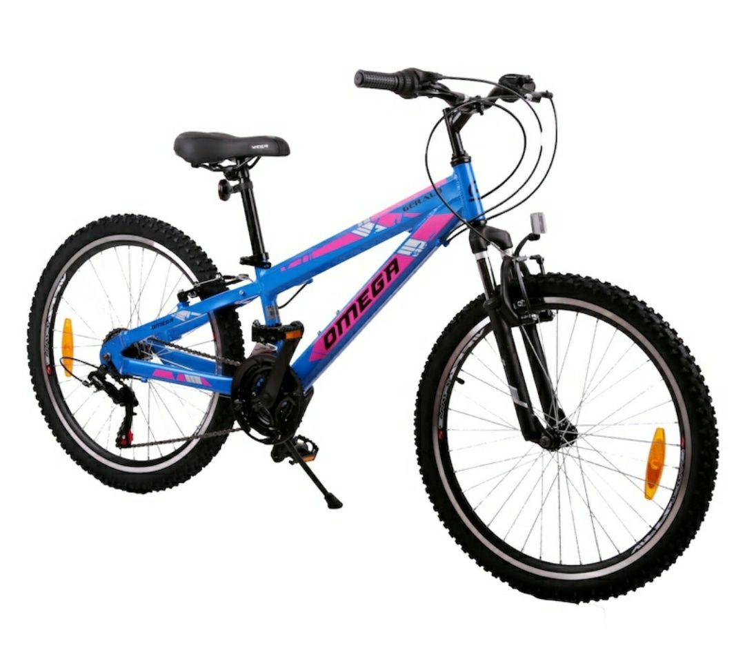 Bicicleta Mountainbike 24 Omega Gerald 24", 18 viteze Albastru NOU !