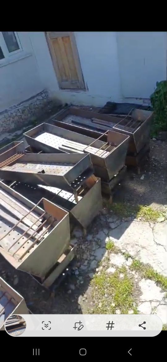 Мангал со сьемными ножками