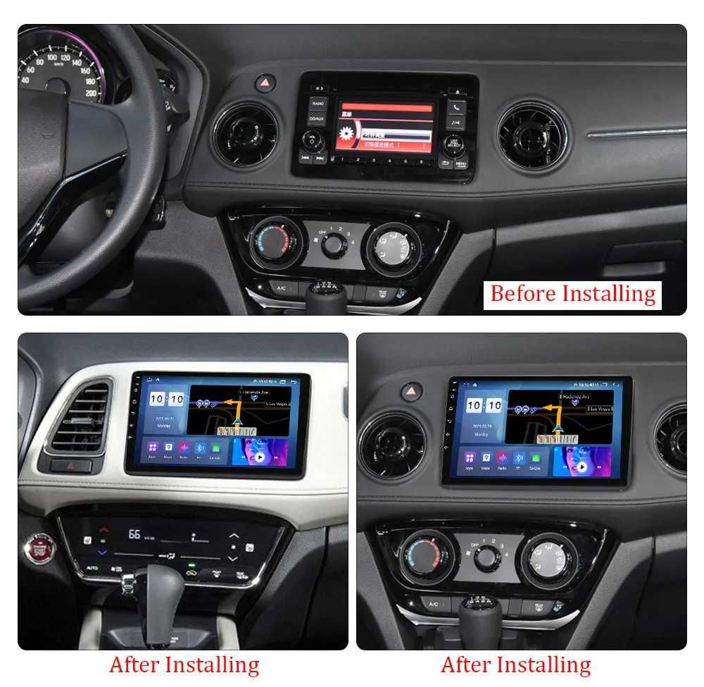 Navigatie Android 13 HONDA HR-V 2013-2018 1/8 Gb Waze CarPlay + CAMERA