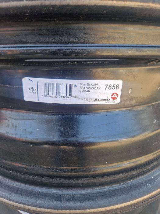 Jante R16 Nissan Duster Qashqai Kadjar 5x114,3