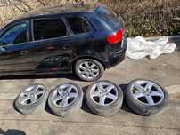 Set Jante Audi OEM 7.5J17 ET45 5/112 - cb57.1