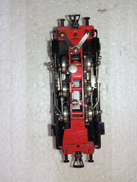 Fleischmann BR80 locomotiva cu aburi trenuleț electric scara HO