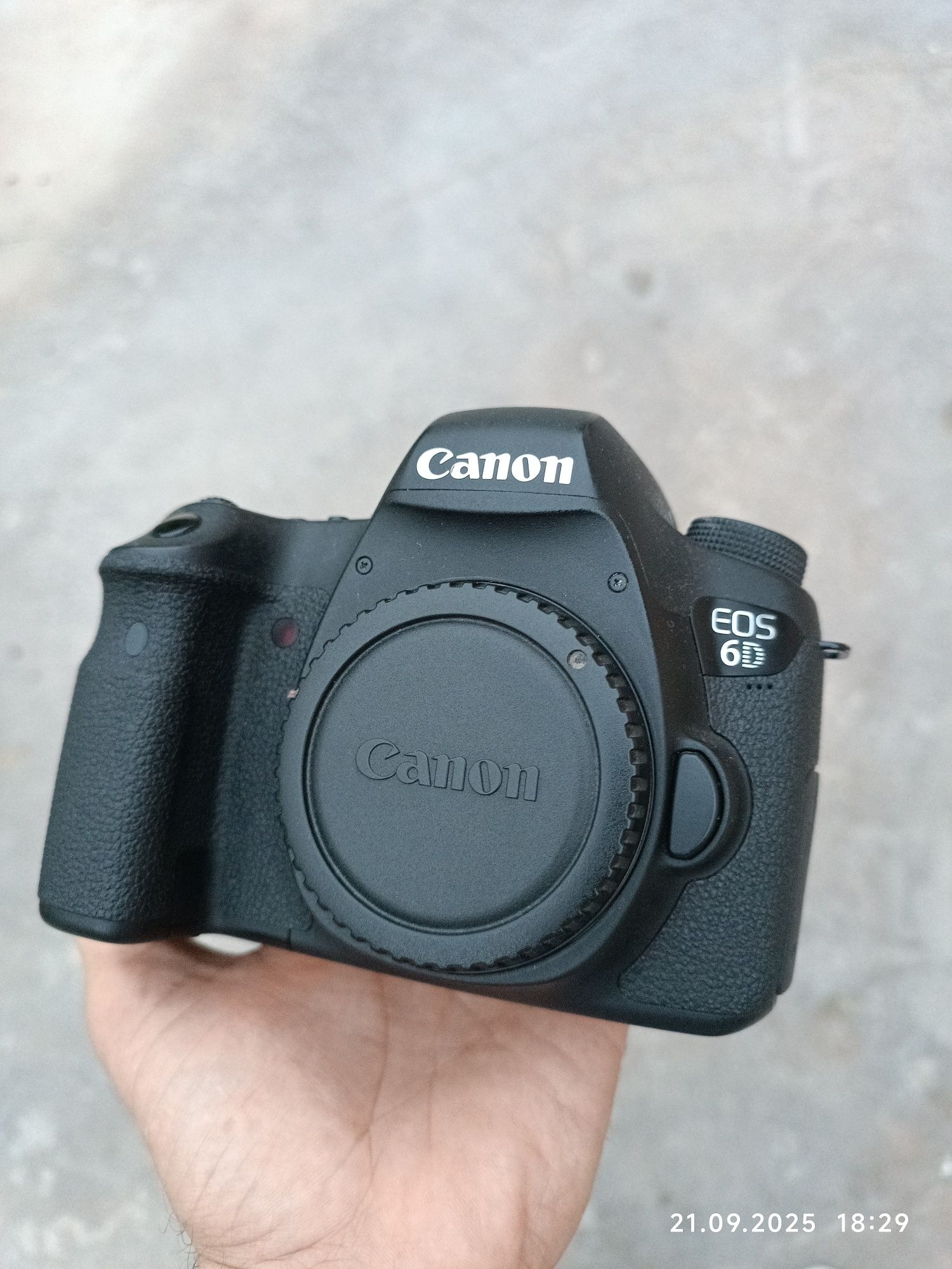 Canon 6D Yangi Pachti