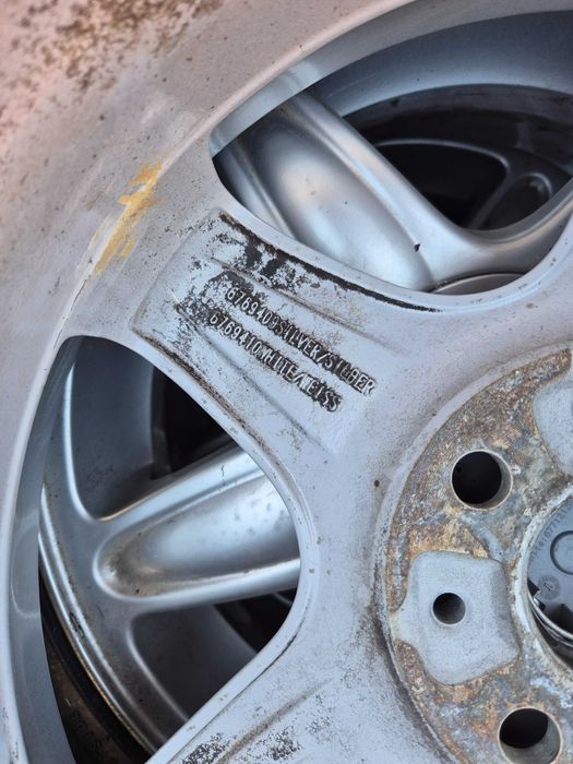 Roti Jante + Anvelope 195/55/16 4x100 OEM MINI Cooper