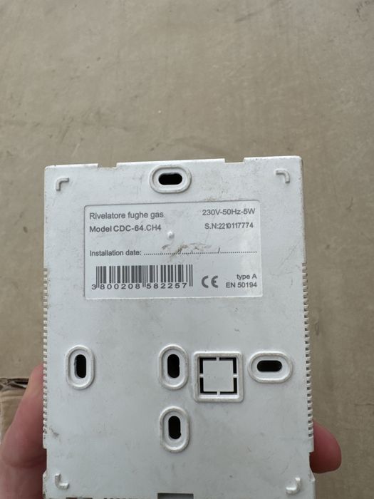 Detector gaz metan / senzor gaz CD64-CH4 Optimo 220