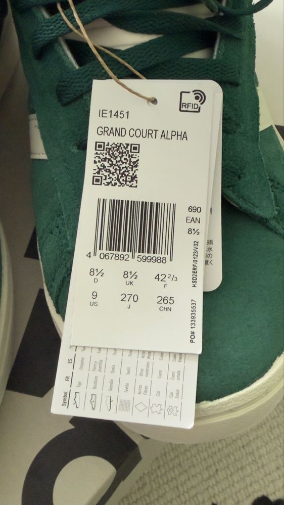 Кецове ADIDAS Grand Court Alpha