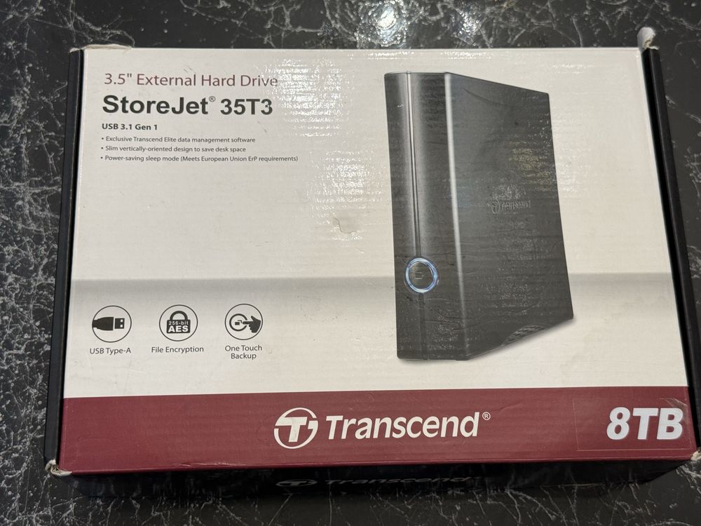 Продам внешний жесткий диск hdd 8 TB