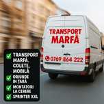 Transport marfa , mobila , pachete , PRET NEGOCIABIL