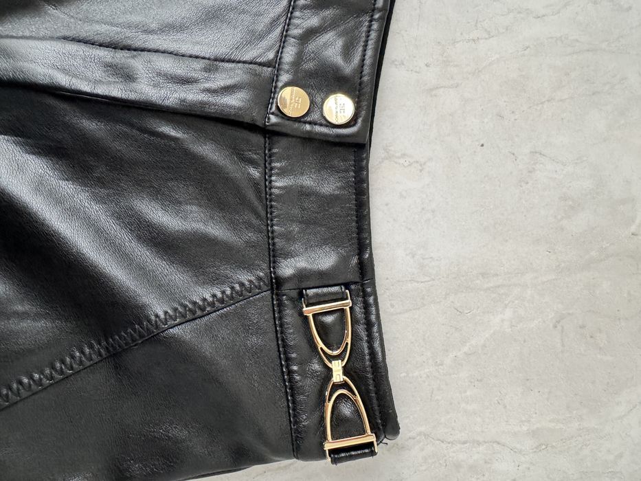 Pantaloni piele ecologca elisabetta franchi