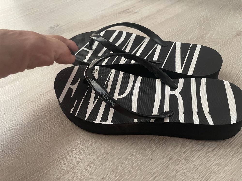 Șlapi plaja | Șlapi flip flops| Emporio Armani