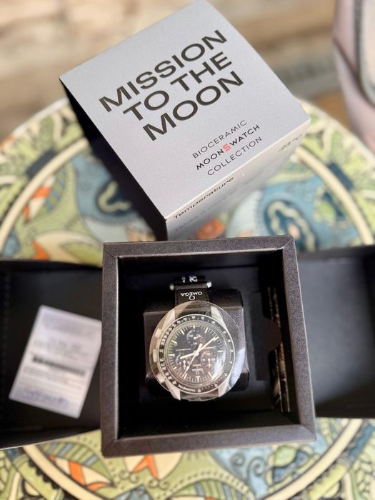 Omega&swatch moon mission to the moon