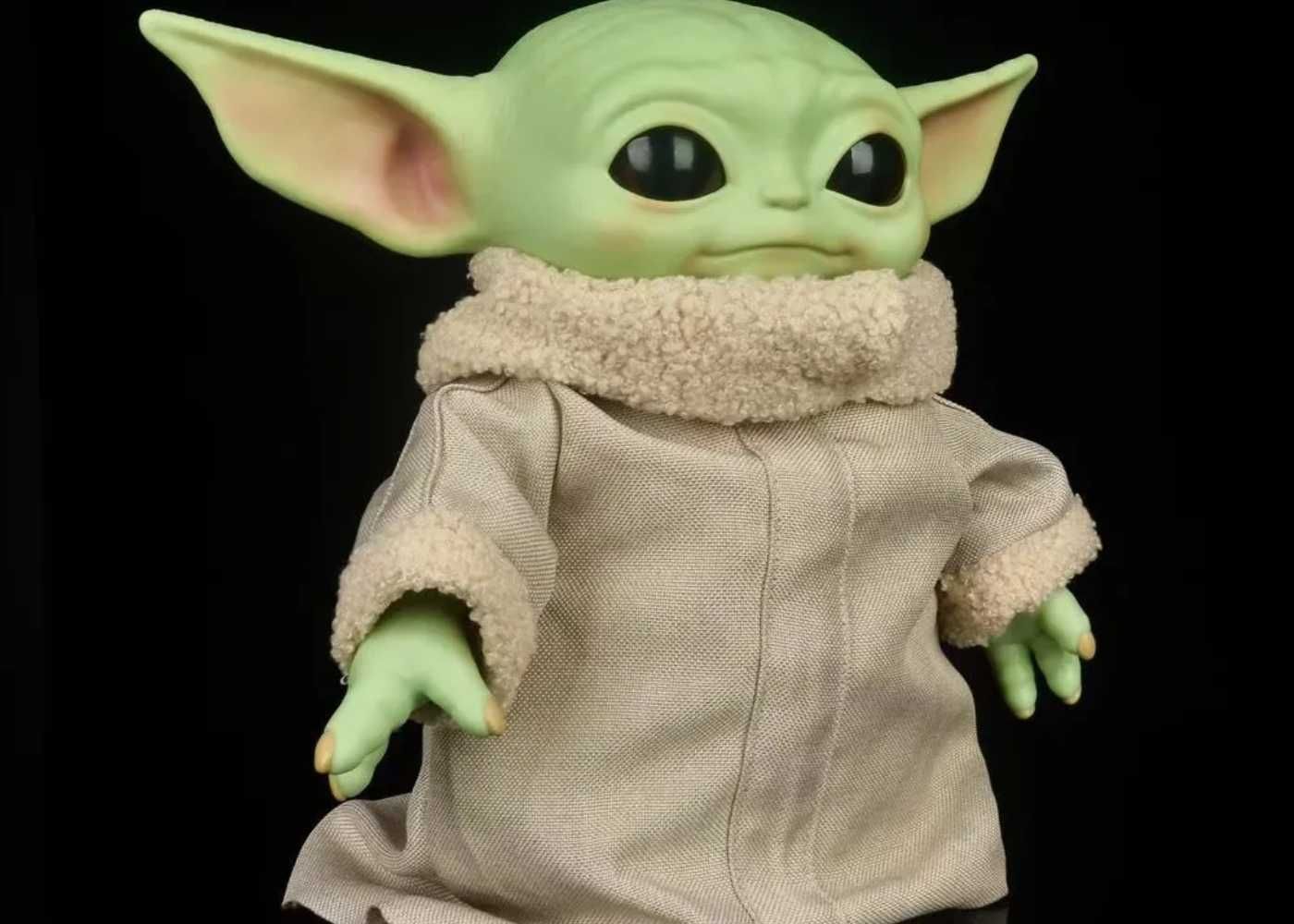 Фигурка плюшевая Мандалорец малыш Йода Грогу Star Wars