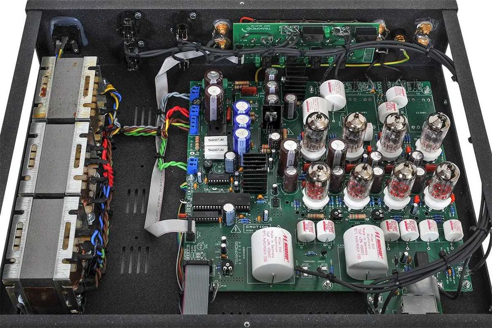 Preamplificator Tuburi Tsakiridis Lampi Mundorf XLR Phono Demo