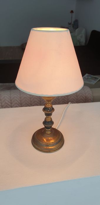 Accesoriu decorațiune lumina vintage colectie alama Suedia 1930