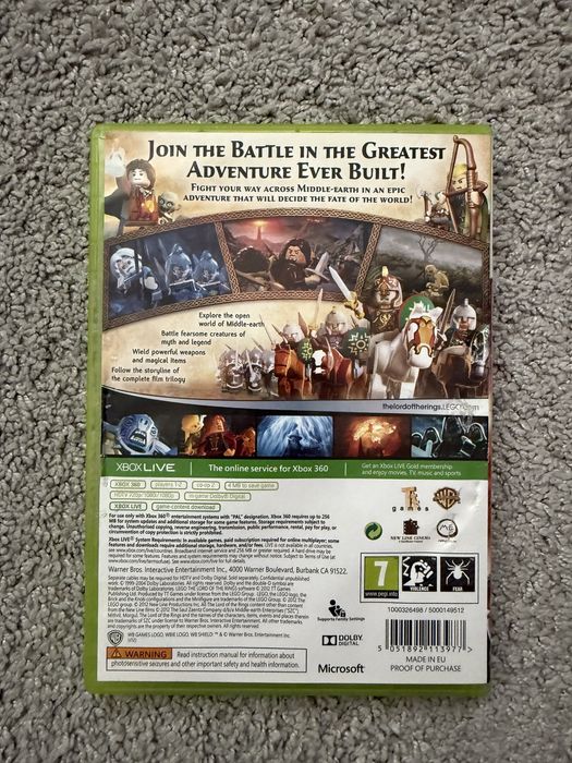 LEGO Lord of the Rings xbox360